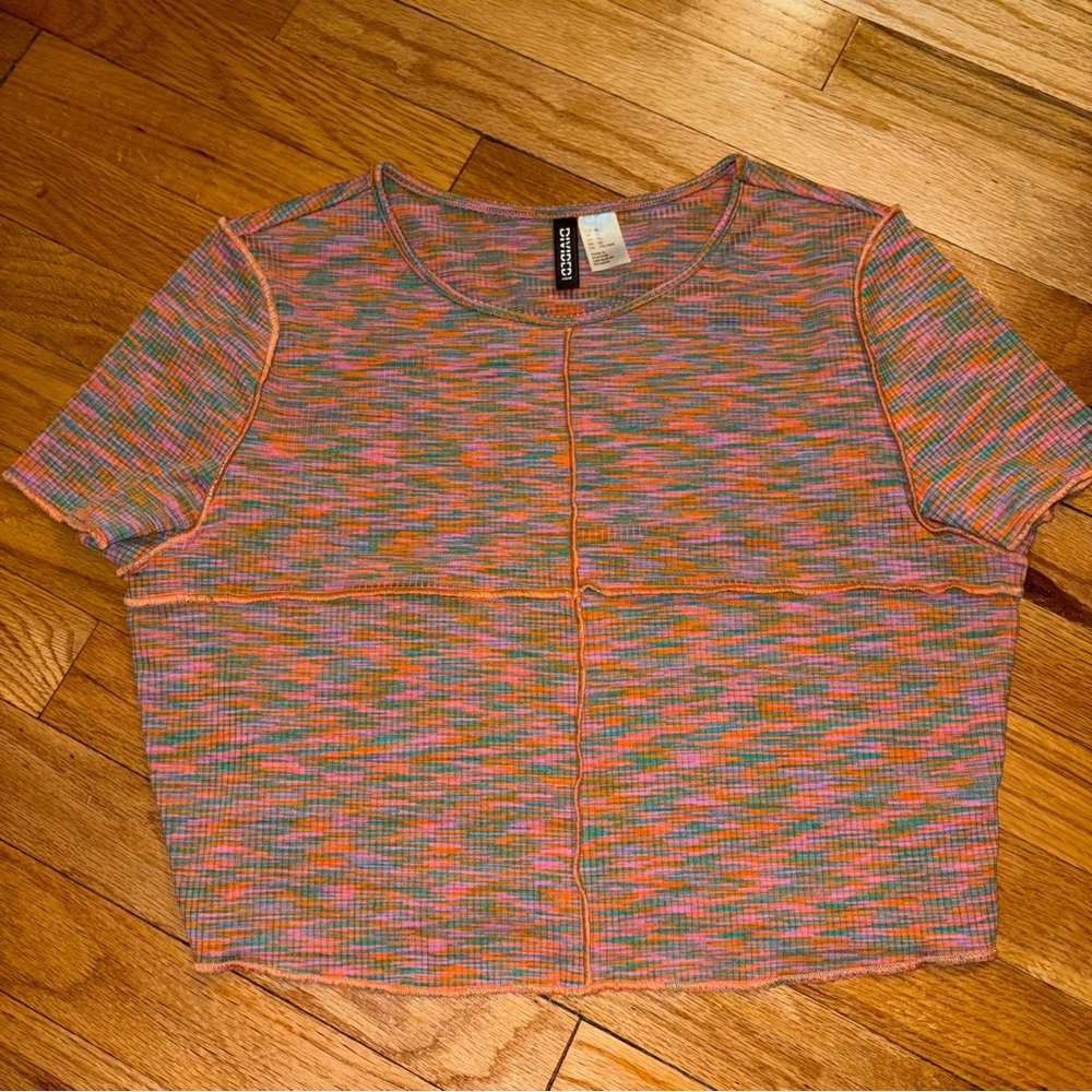 Colorful Cropped Top